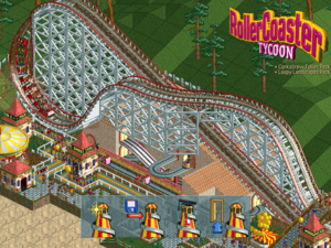 Cursor Disappearing Rollercoaster Tycoon Classic